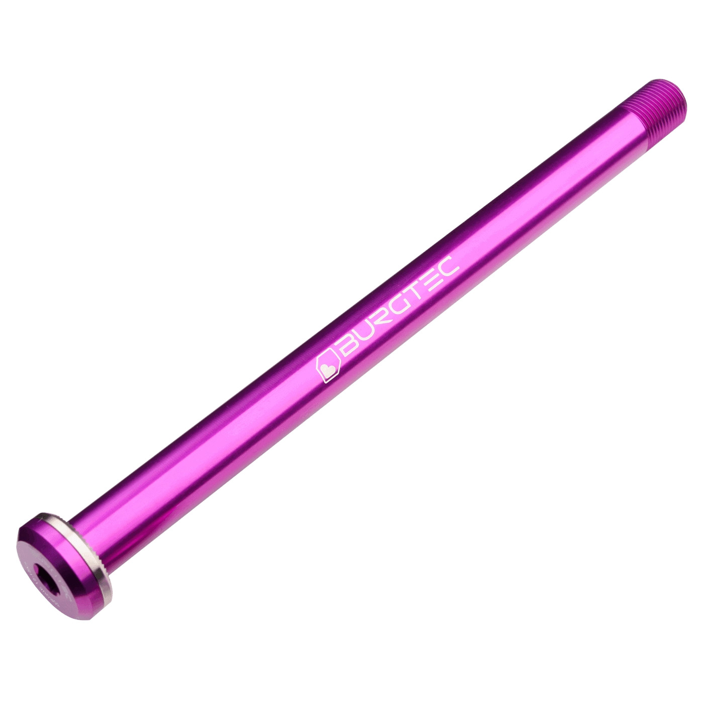 Bild von Burgtec Steckachse - 12x148mm Boost - für Santa Cruz Ausfallenden / 173,7mm - Purple Rain