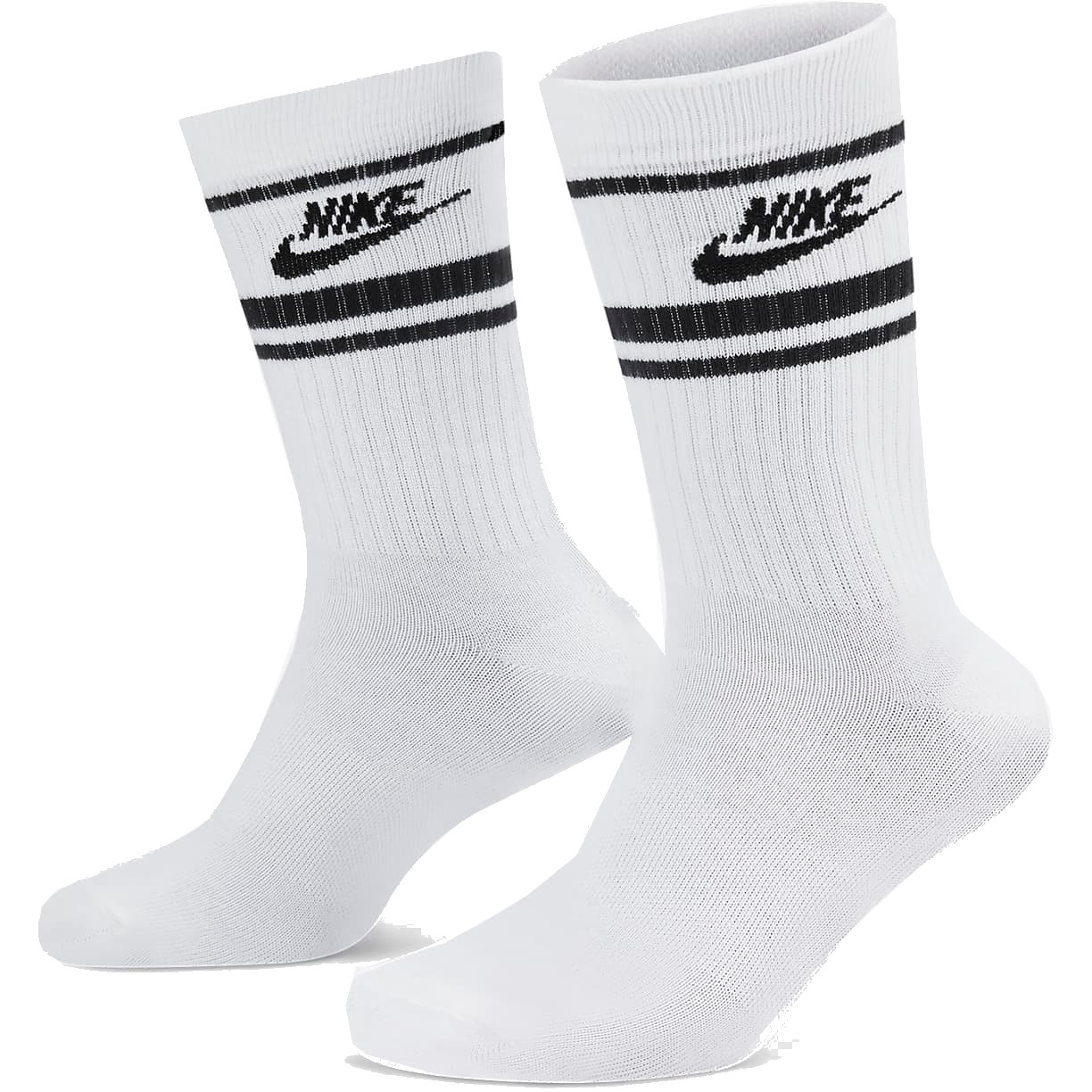Bild von Nike Sportswear Everyday Essential Crew Socken (3 Paar) - weiss/schwarz/schwarz DX5089-103