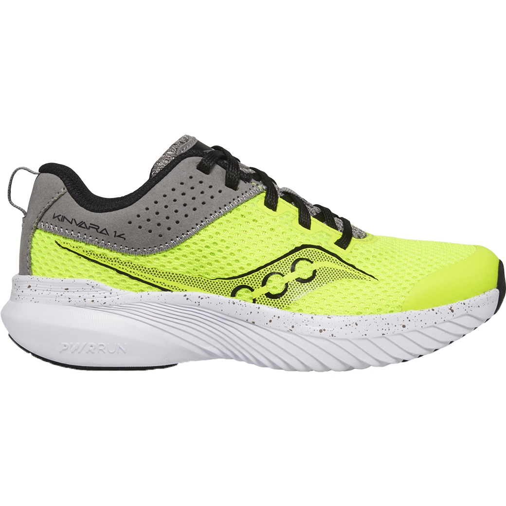Picture of Saucony Kinvara 14 Kids Shoes - citron/grey