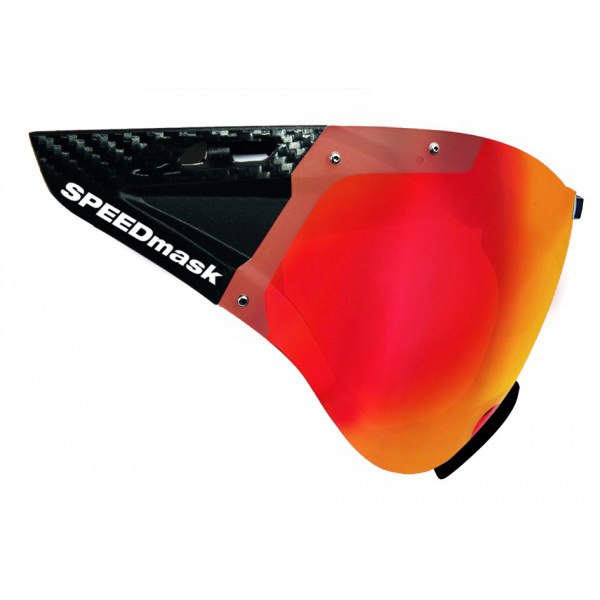 Productfoto van Casco SPEEDmask - Visor for SPEEDairo / Roadster Helmets - red Multilayer