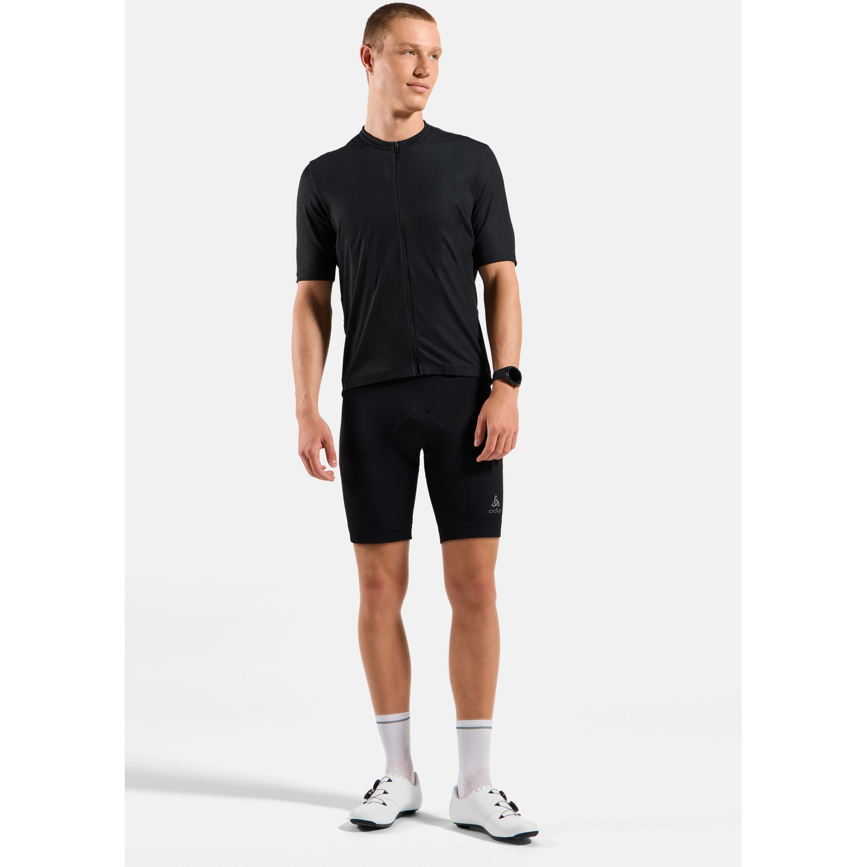 Maillot de cyclisme à zip intégral Zeroweight Merino