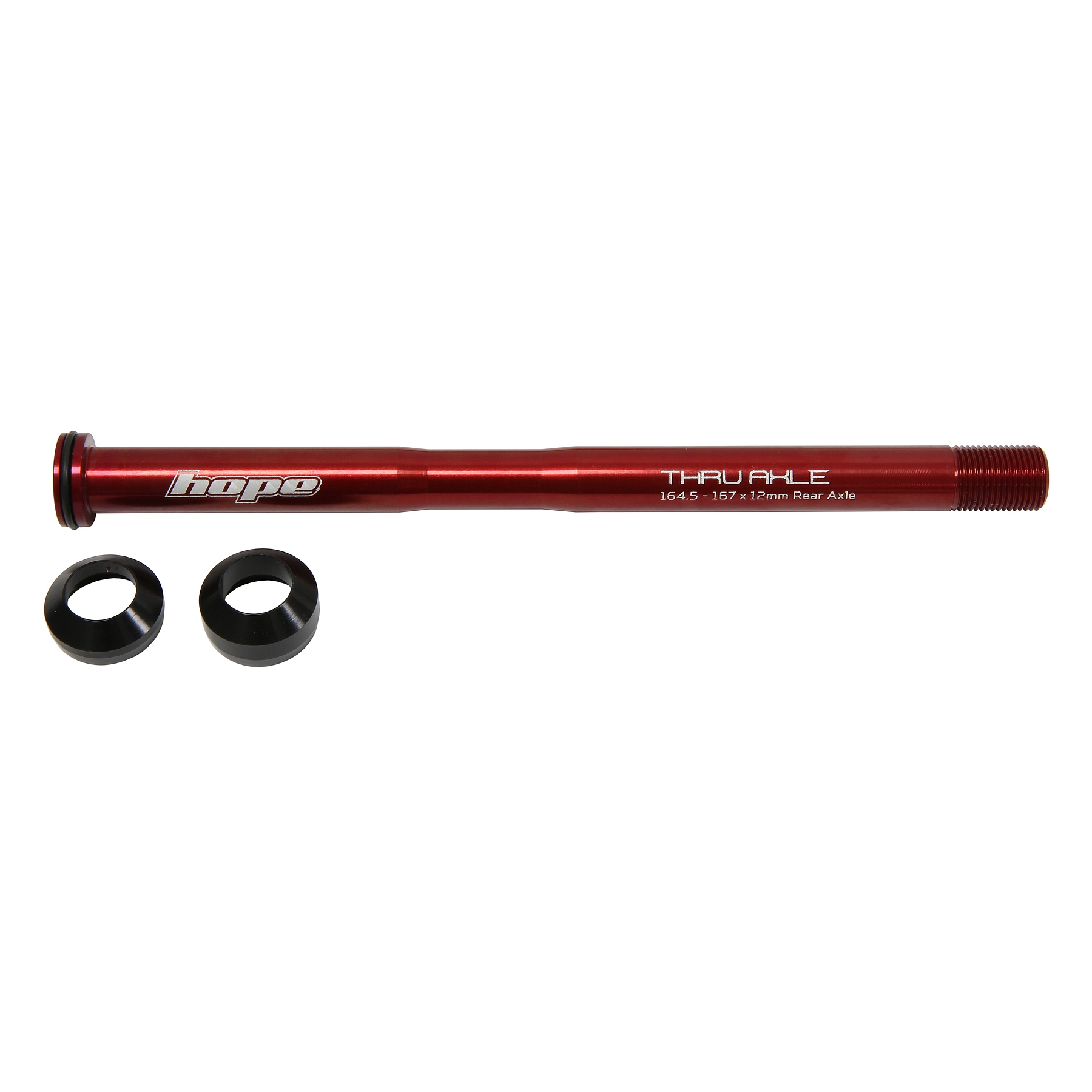 Produktbild von Hope Steckachse für SRAM UDH Ausfallenden | 12x148mm Boost | 164.5 - 167 mm - rot