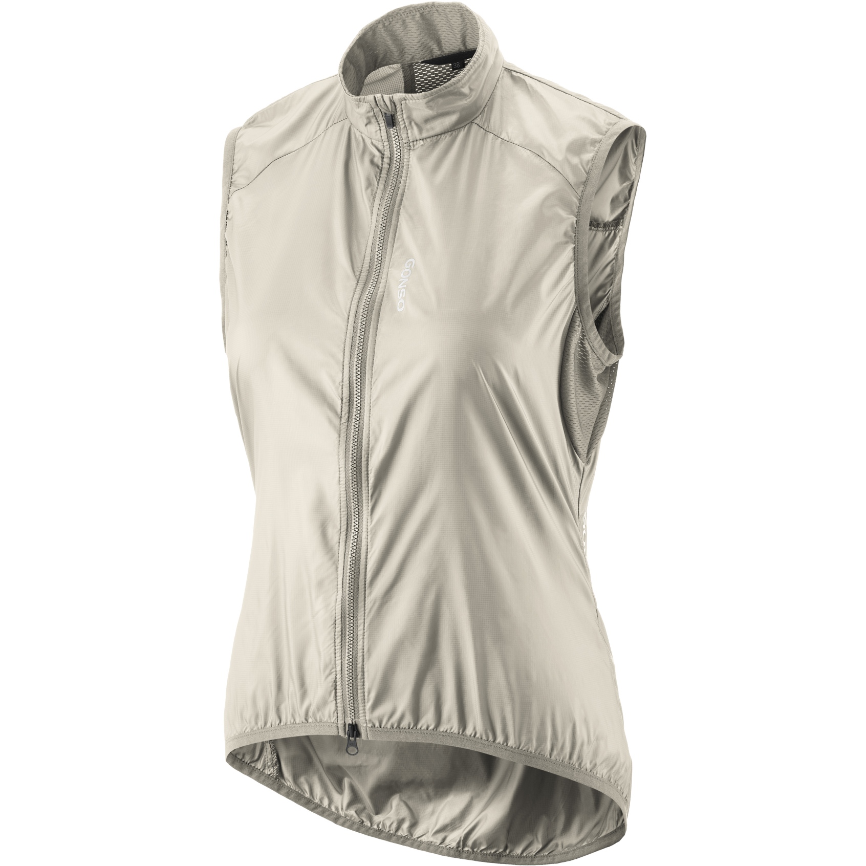 Produktbild von Gonso Road Windweste Damen - Chateau Gray