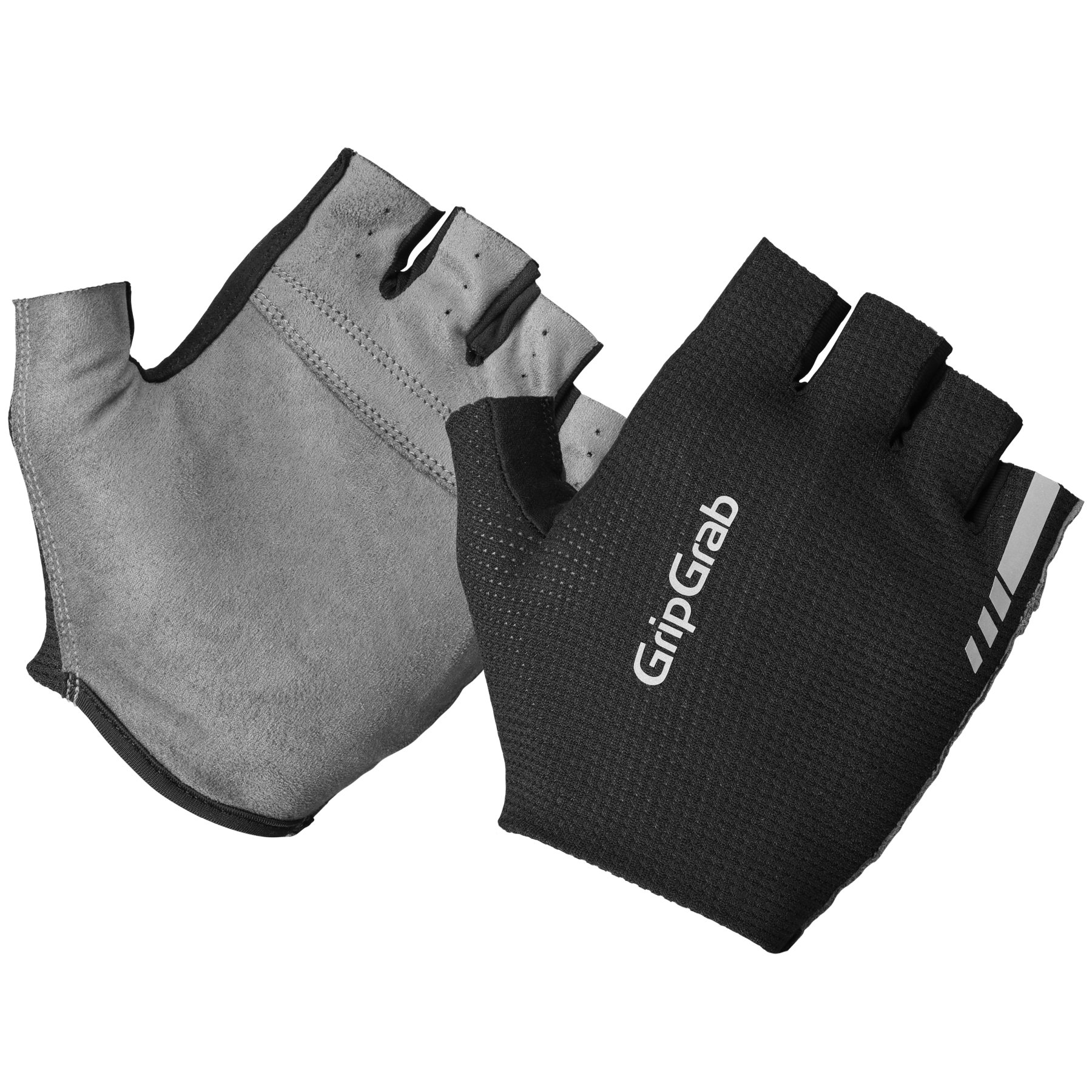 Picture of GripGrab PACR InsideGrip™ Short Finger Gloves - Black