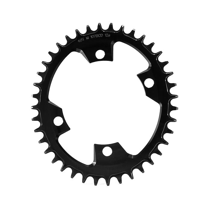 Picture of Garbaruk Chainring - 107 BCD / Oval / Narrow-Wide - for SRAM AXS - black