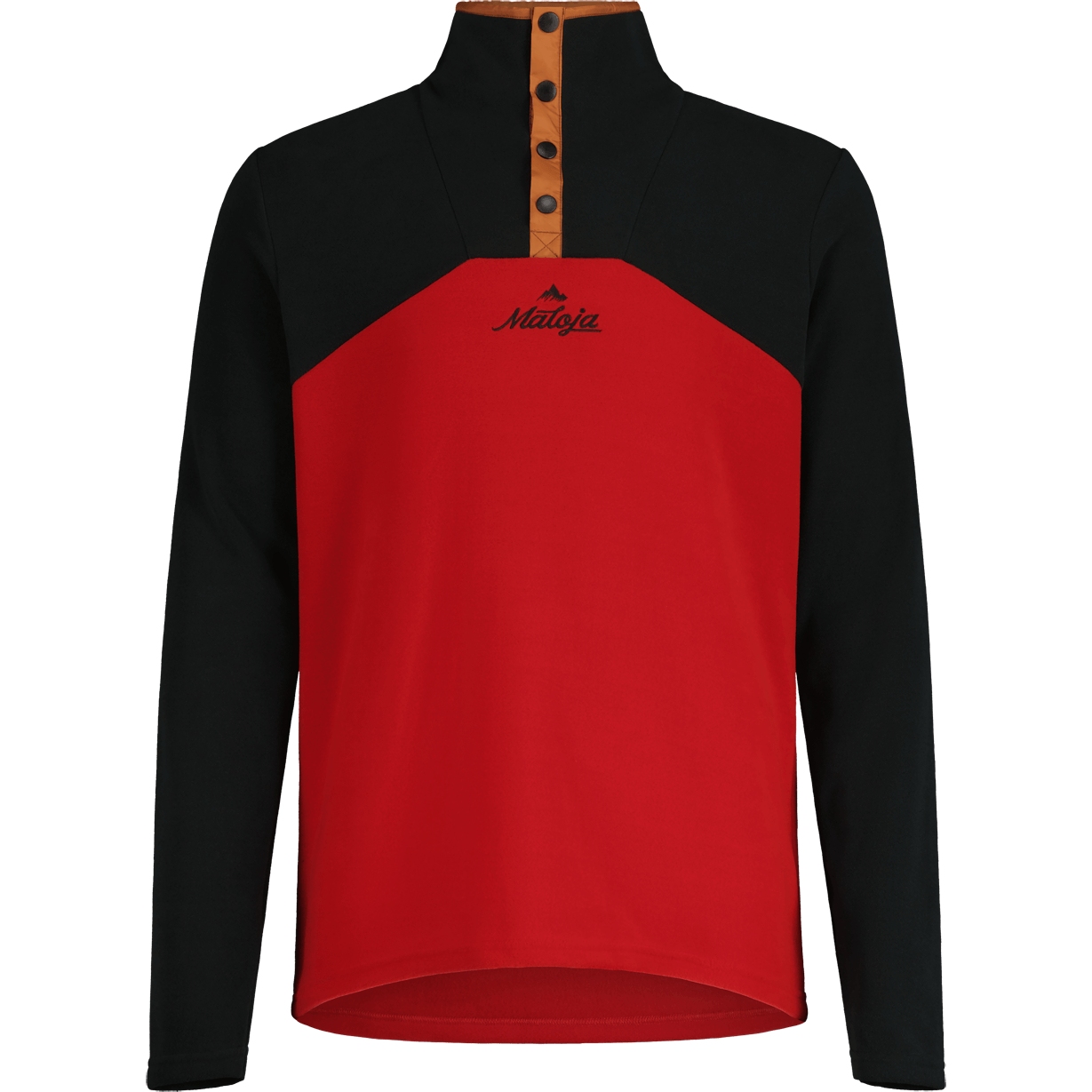 Image of Maloja KoboltmoosM. Mountain Fleece Longsleeve Shirt - deep sunset multi 8688