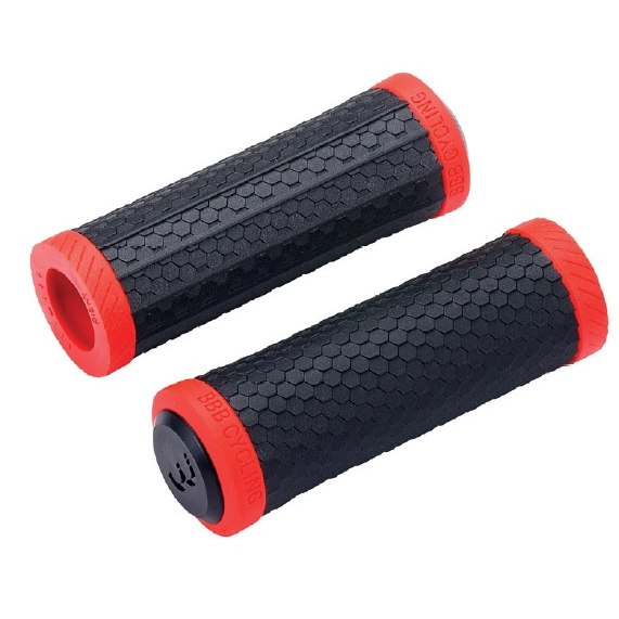 Image of BBB Cycling Viper BHG-98 Bar Grips - black/red