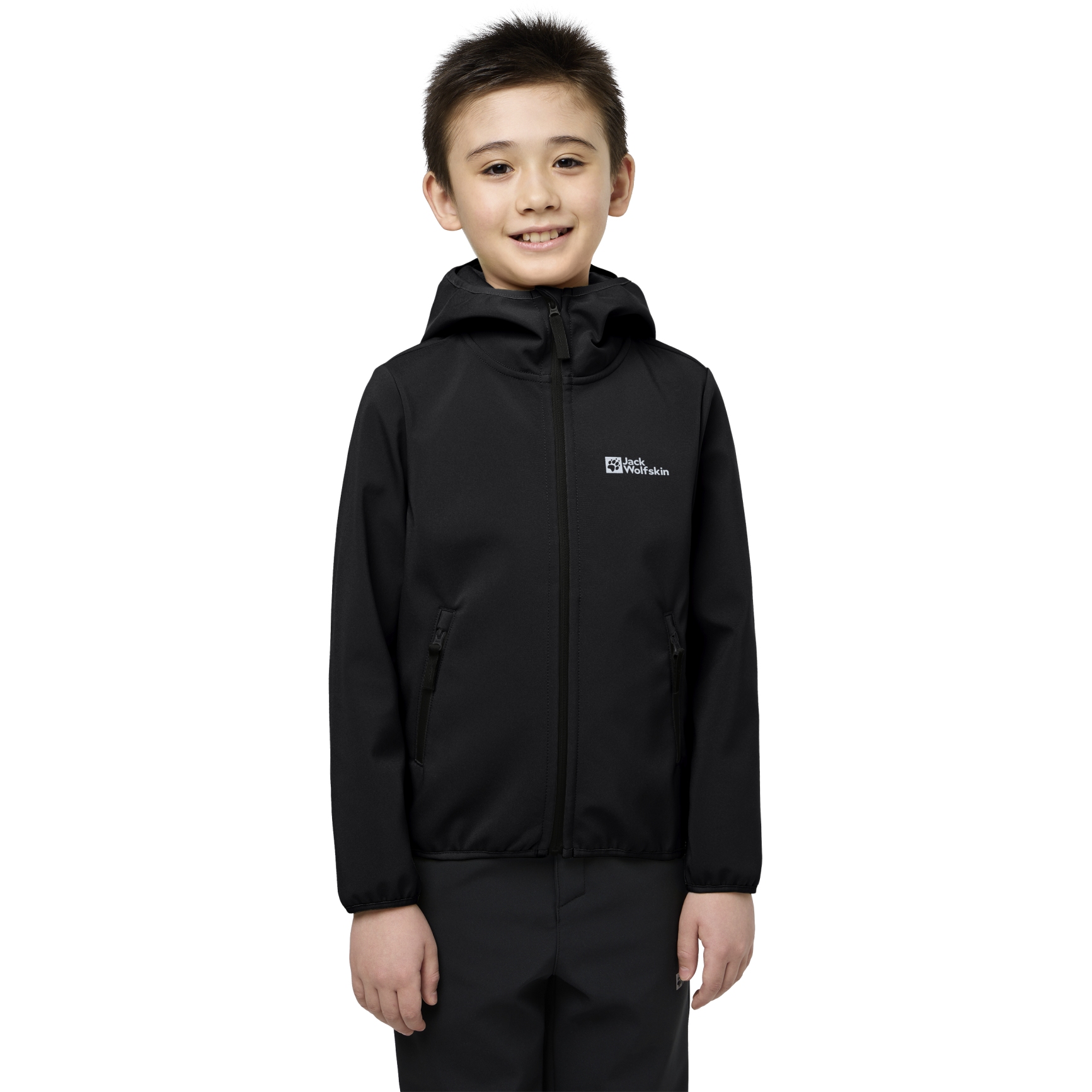 Bild von Jack Wolfskin Fourwinds Jacke Kinder - granite black