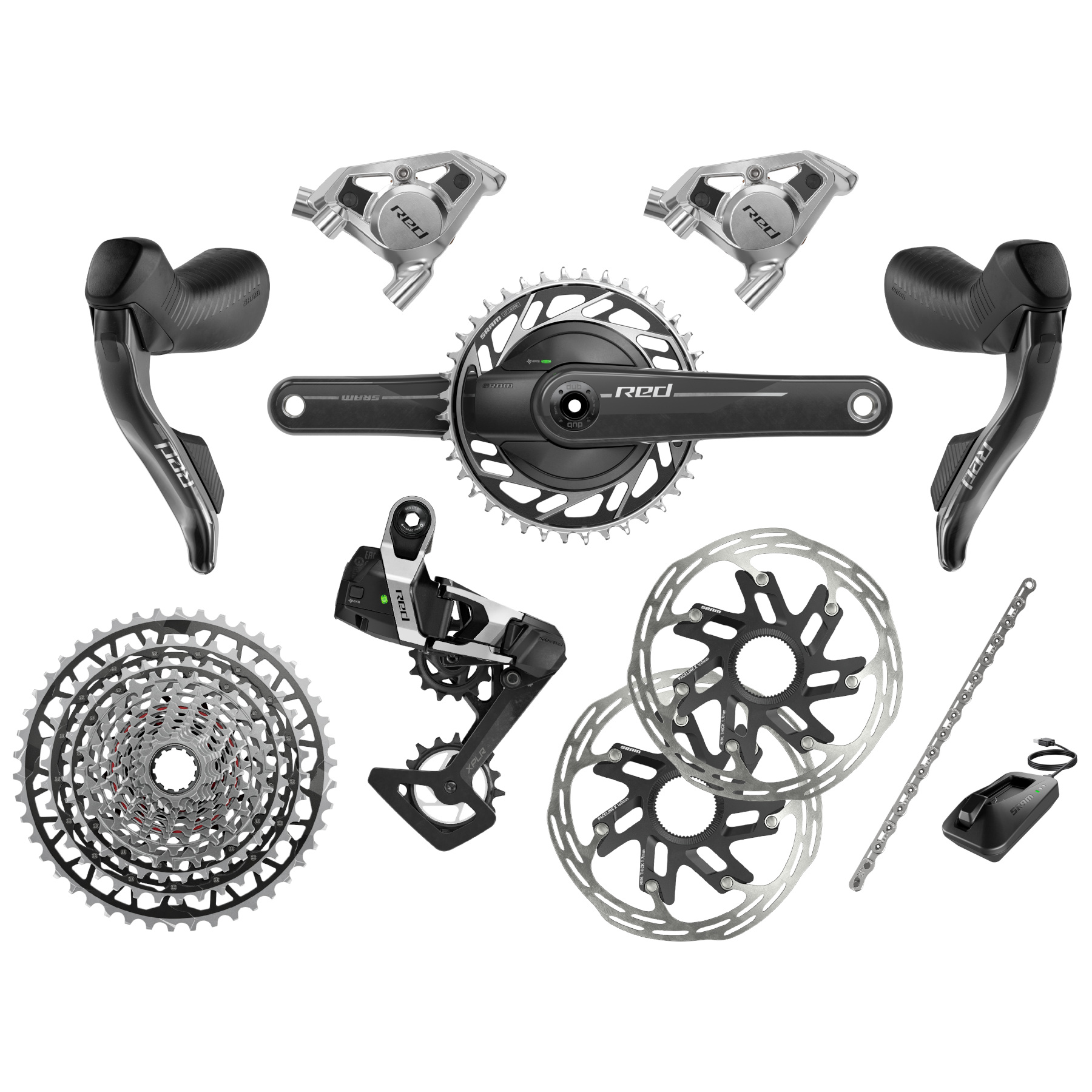 SRAM RED XPLR Groupset - AXS | 1x13-speed | E1 | BIKE24