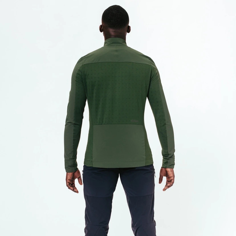 GOREWEAR TrailKPR Hybrid 1/2-Zip Midlayer Men - utility