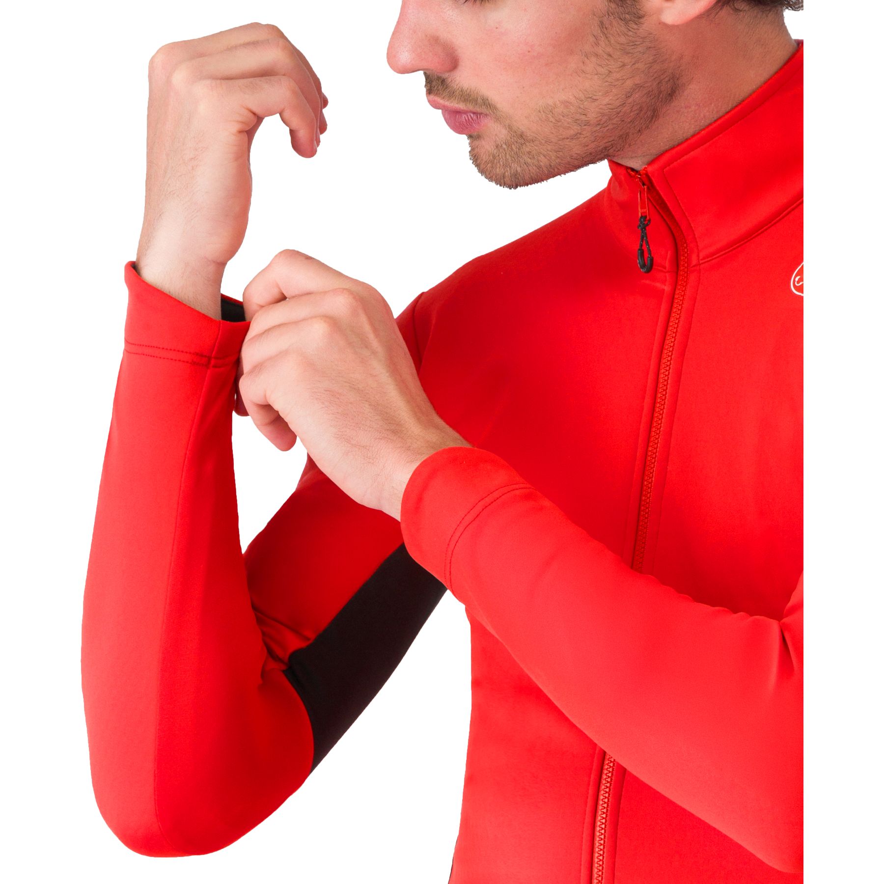 Castelli Entrata 2 Jacket Men - red/black 023 | BIKE24