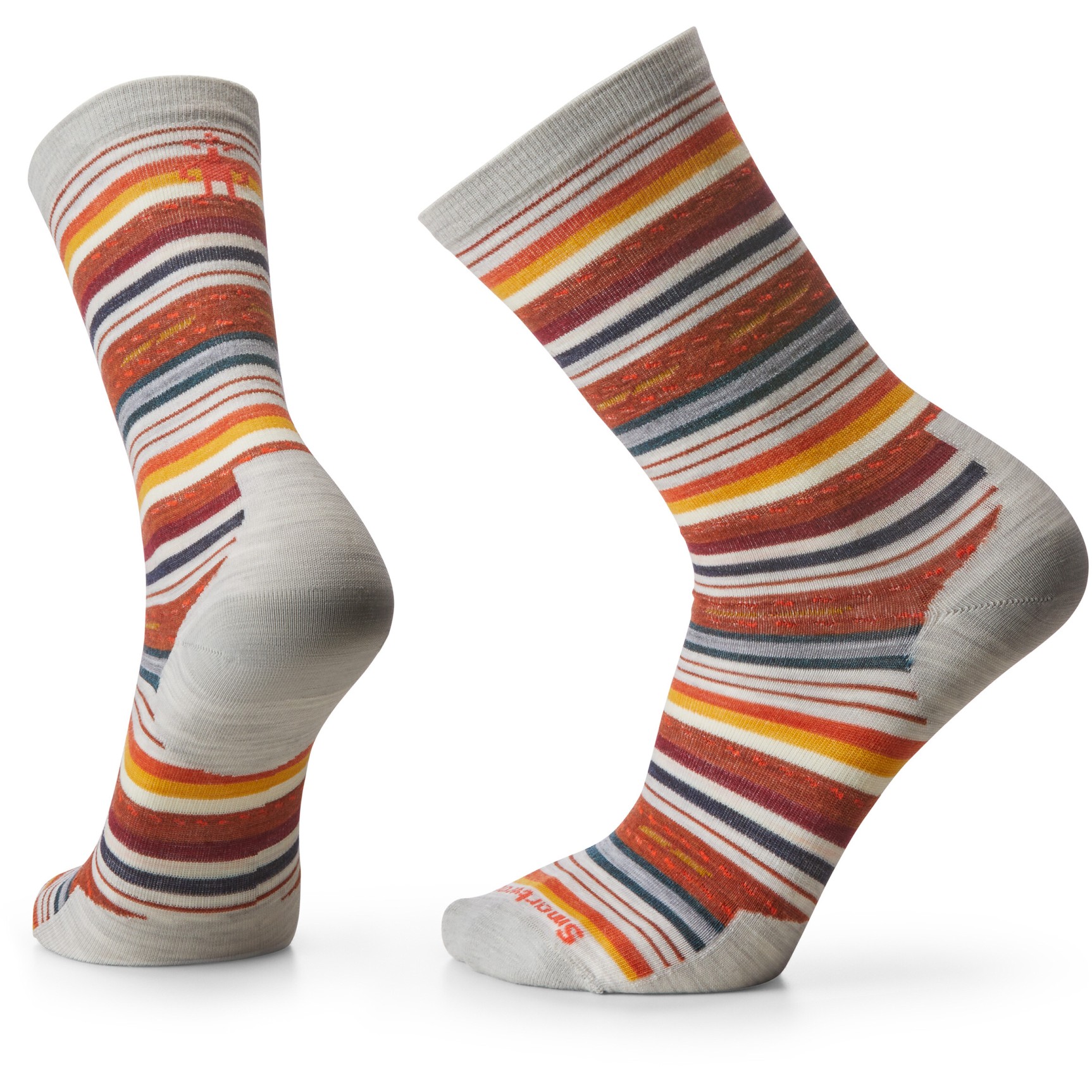 Picture of SmartWool Everyday Margarita Crew Socks - 069 ash