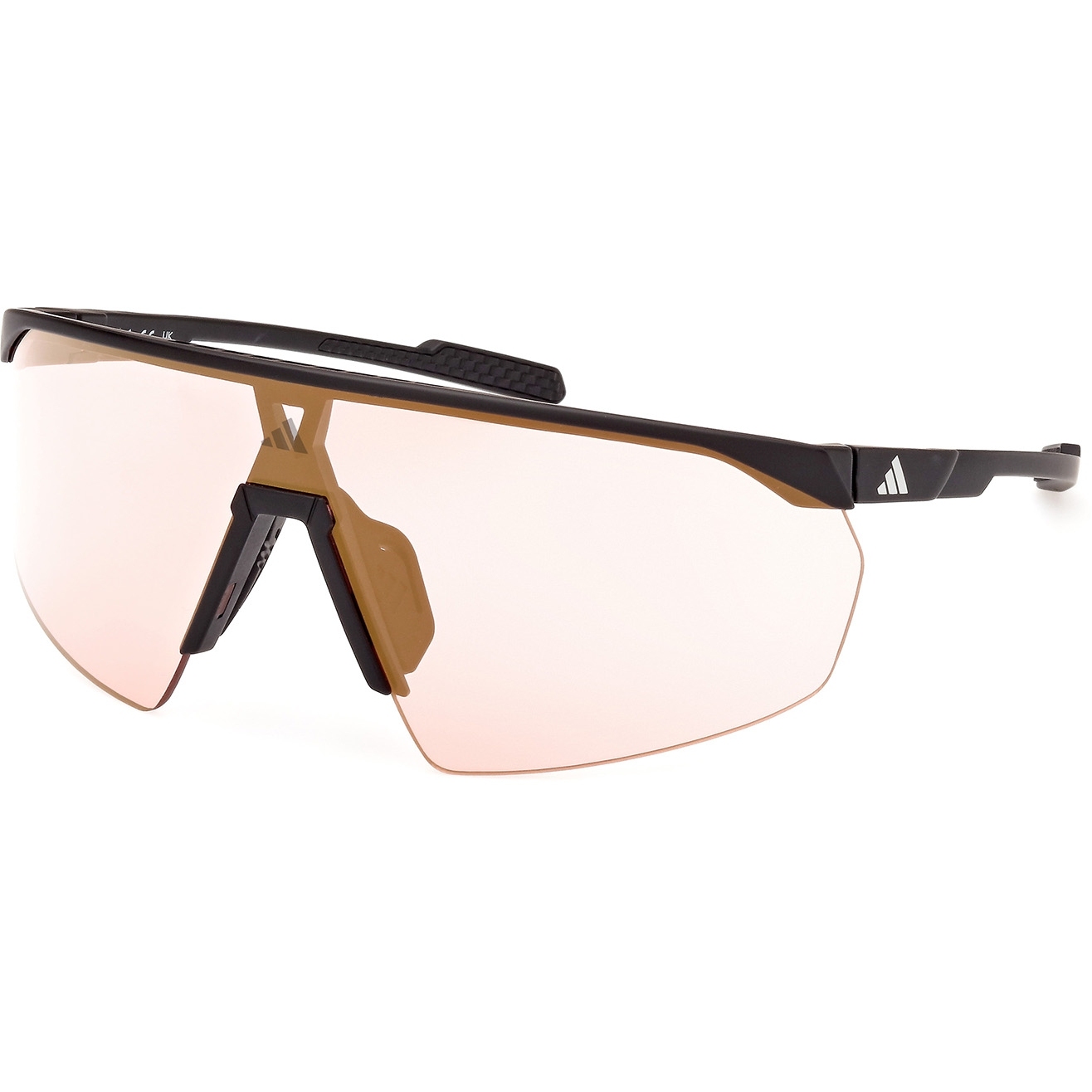 Produktbild von adidas SP0075 Brille - Matte Black / Photocromic Violet