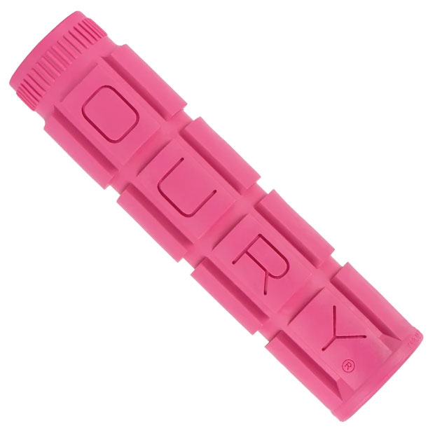 Productfoto van Oury V2 MTB Bar Grips - 135/33mm - pink rush