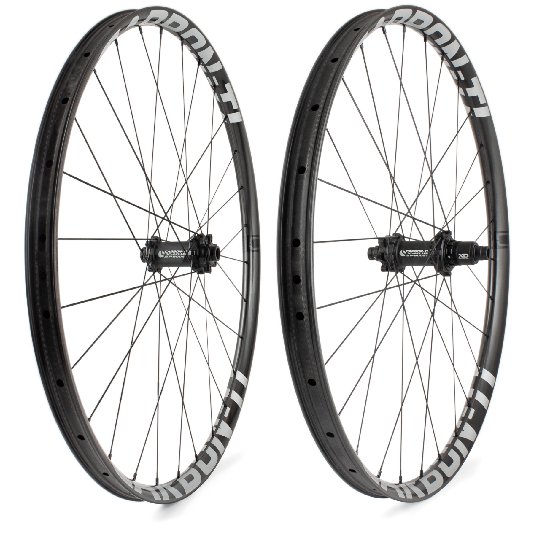 Колесная пара Carbon-Ti X-Wheel Lucky Jack 30 SLS4 - 29 дюймов | Карбон | Без зацепов | с 6 болтами - 15x110 мм | 12x148 мм - XD | weiß