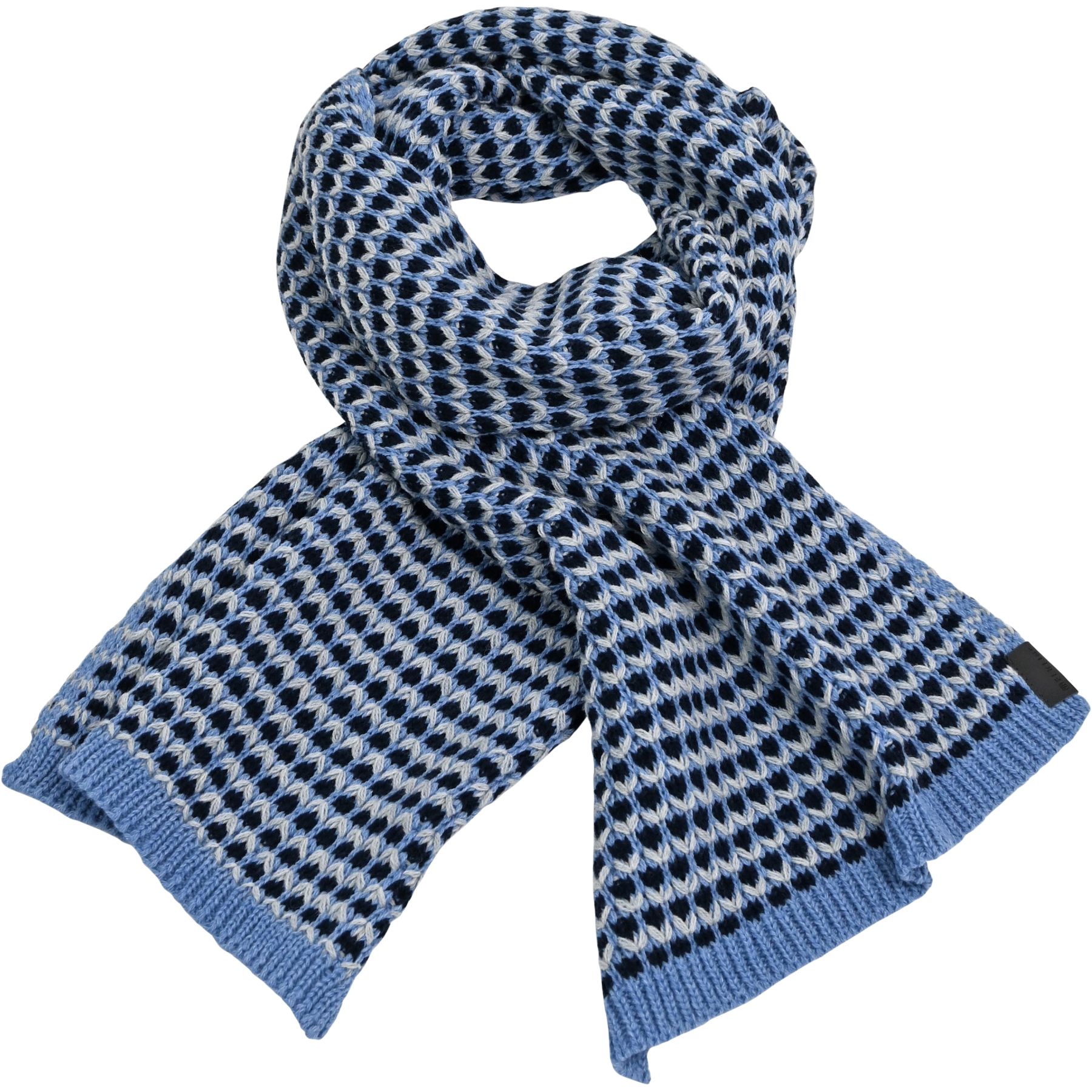 Produktbild von Elkline RETRO CHARME Schal - bluemelange - navy