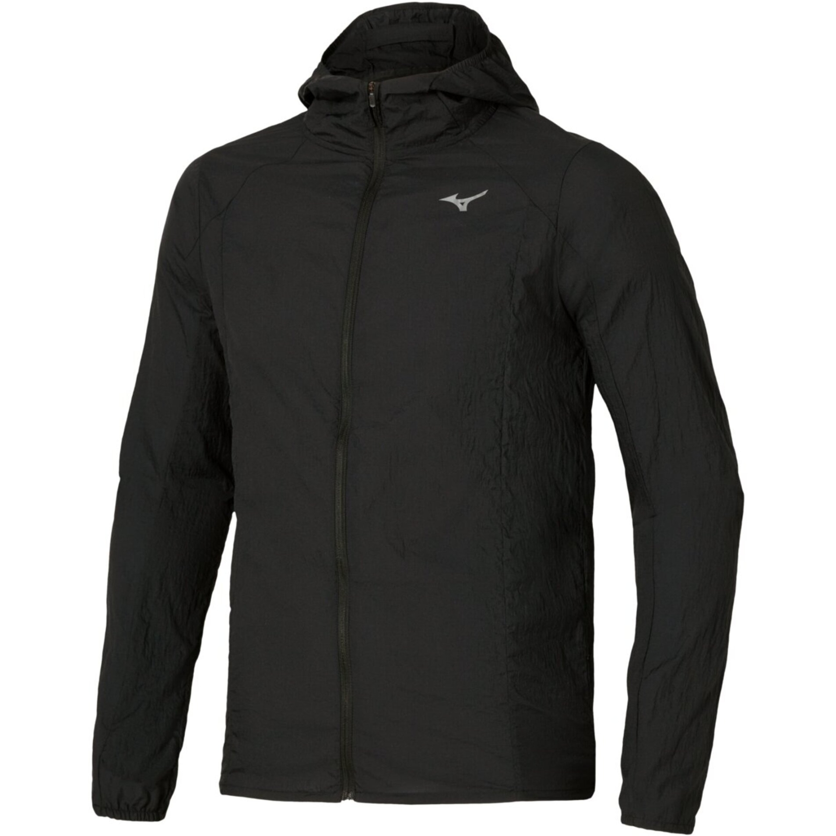 Mizuno Tech Light Hooded Running Jacket Men - Black | BIKE24