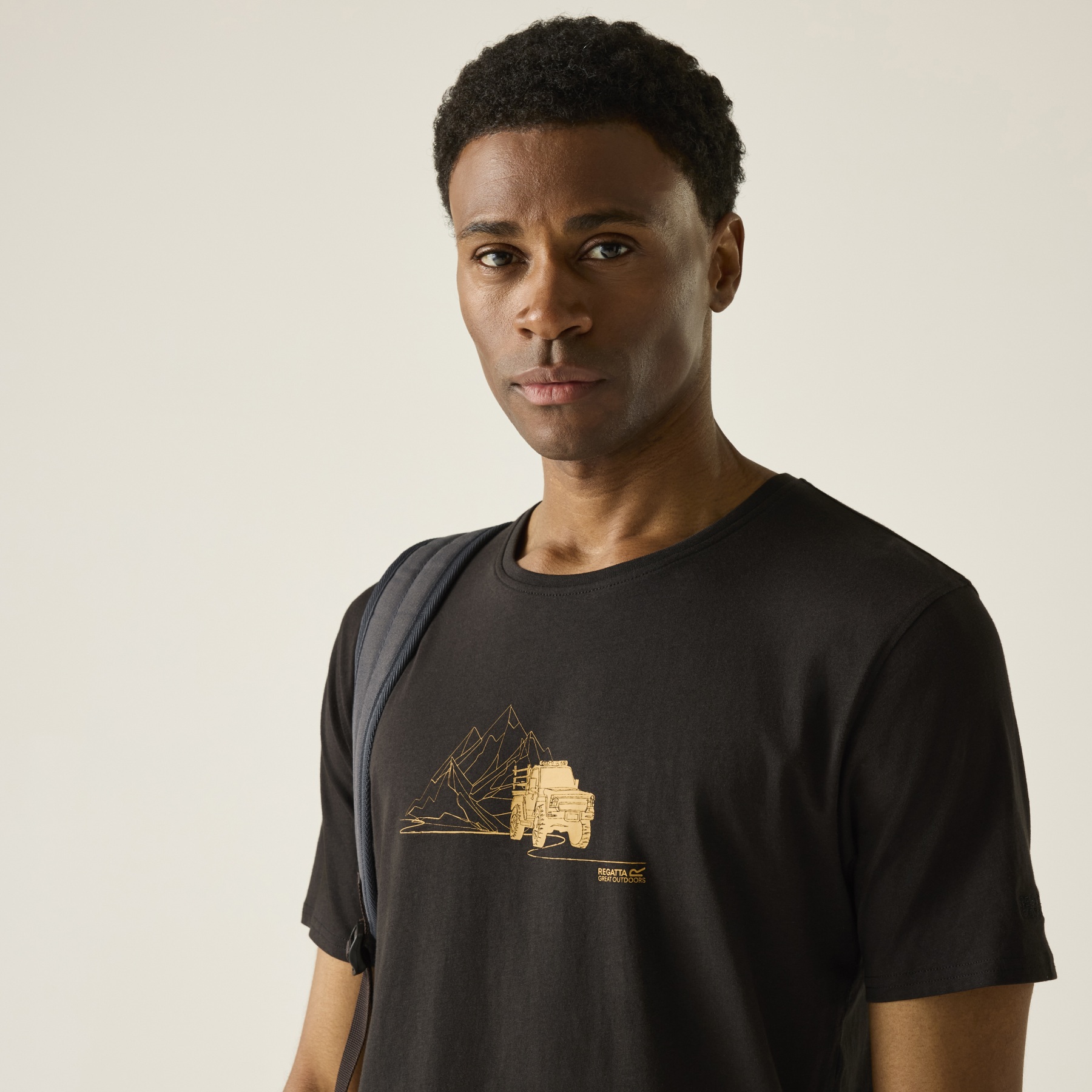 Regatta Cline IX T-Shirt Men - Black Desert Jeep ZTC | BIKE24