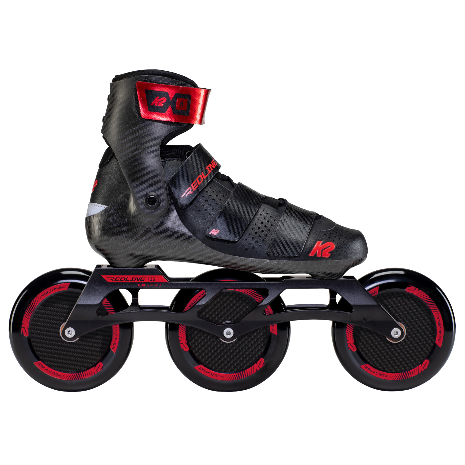 Productfoto van K2 MOD 125 - Speed / Marathon Inline Skates - black - red