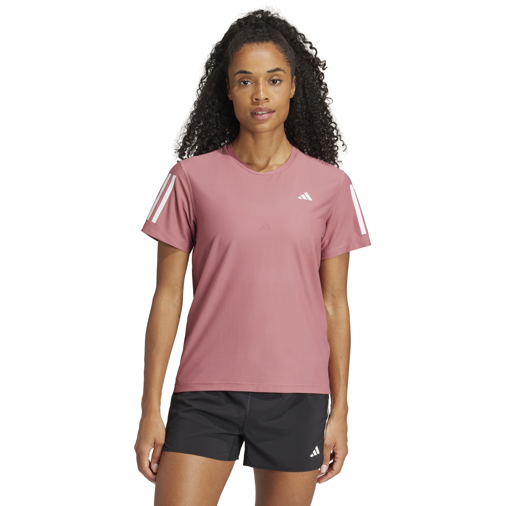 adidas Own The Run Tee Women pre crimson IV5487 BIKE24