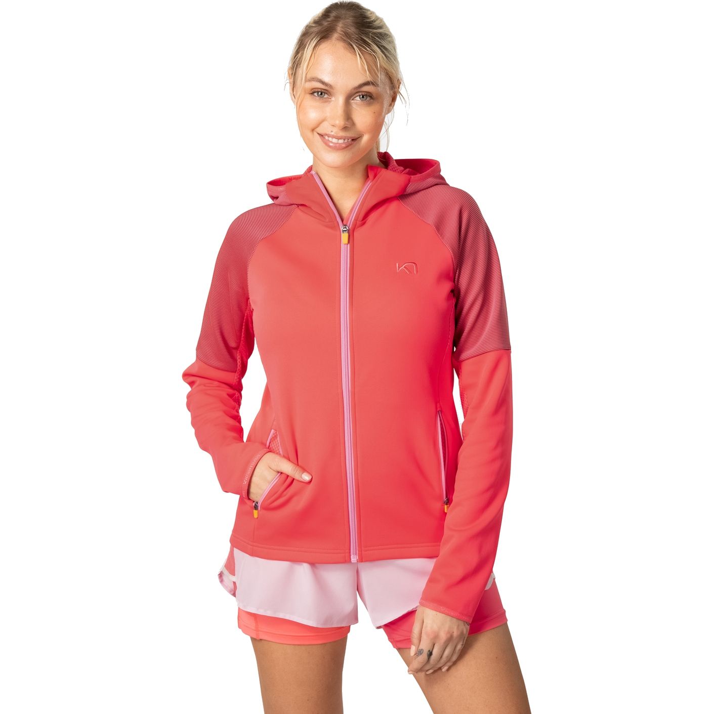 Produktbild von Kari Traa Tove Midlayer Jacke Damen - candy