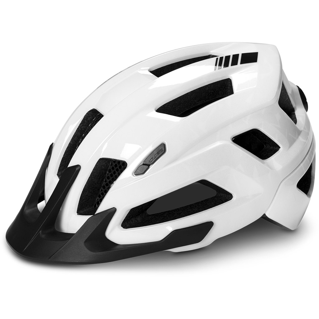 Produktbild von CUBE STEEP Helm - glossy white