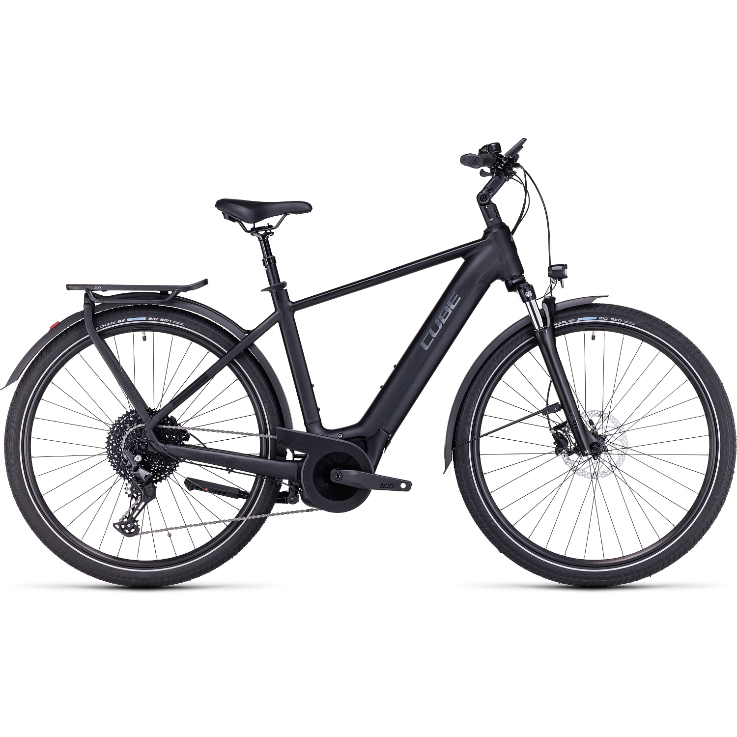 Picture of CUBE TOURING HYBRID Pro 625 - Electric Touring Bike - 2024 - black / metal