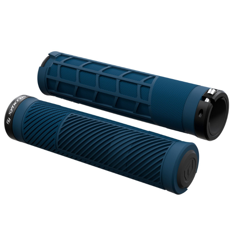 Syncros AM Lock On Handlebar Grips deep blue