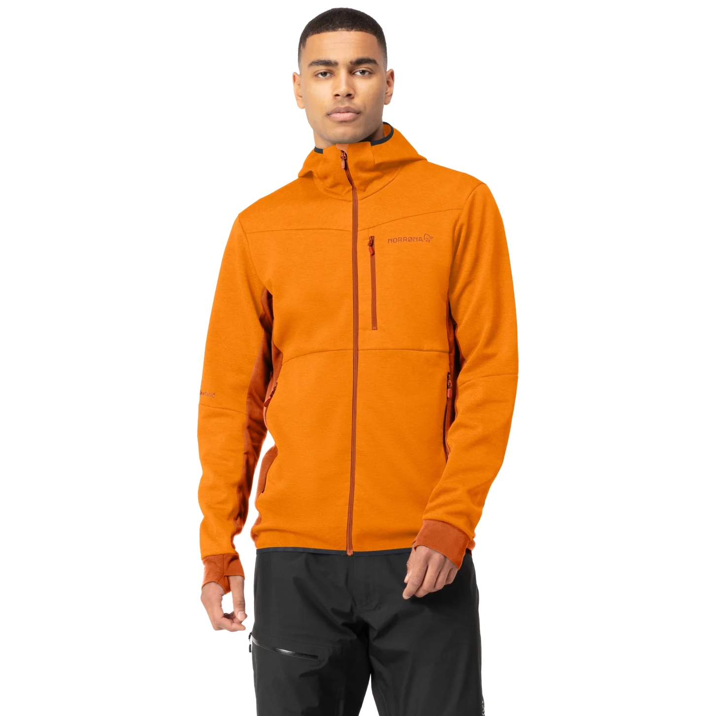 Image of Norrona falketind warm2 Octa Hood Jacket Men - Exuberance