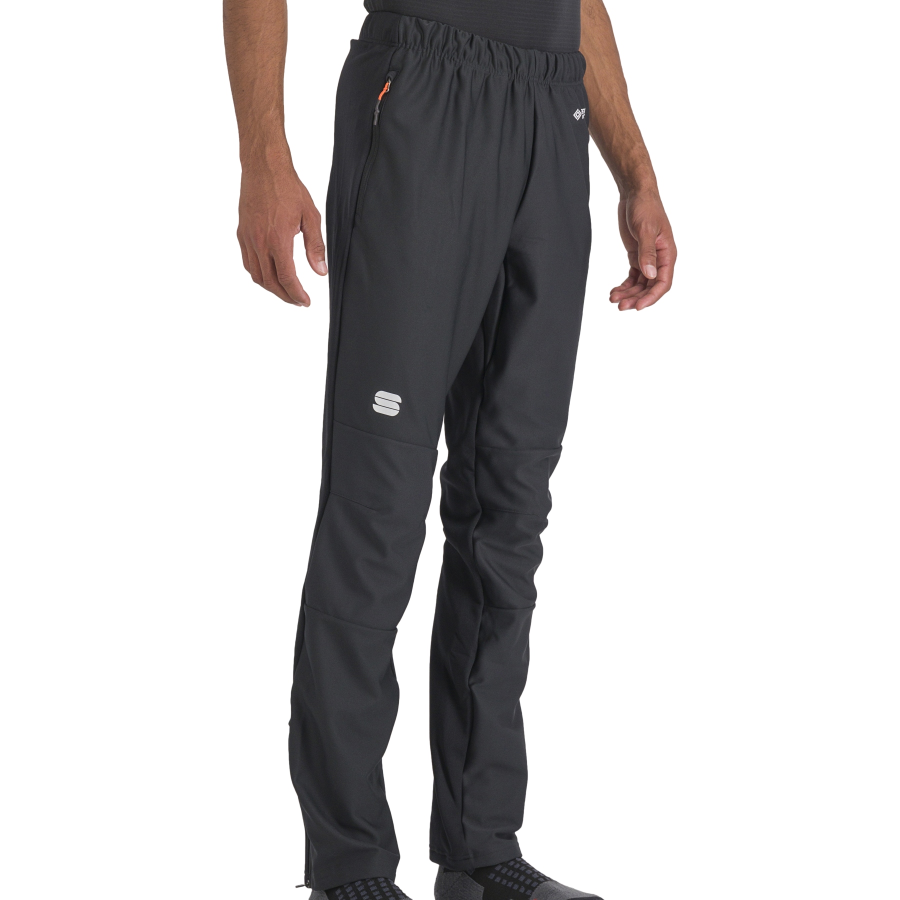 Productfoto van Sportful Squadra Broek Short Zip - 002 Zwart