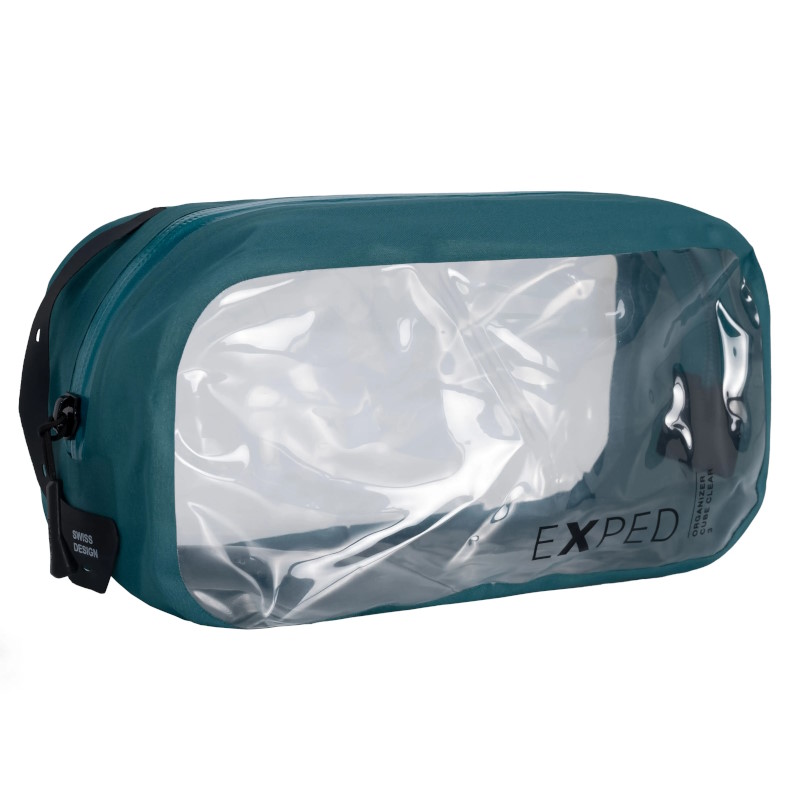 Produktbild von Exped Organizer Cube Clear Packtasche - 3 L - cypress