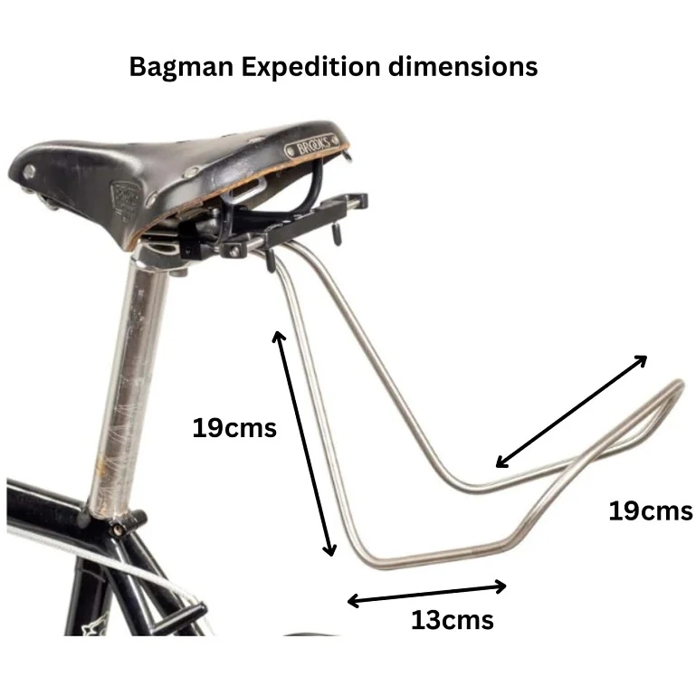 Carradice Portabultos - Bagman Quick Release Expedition Saddlebag