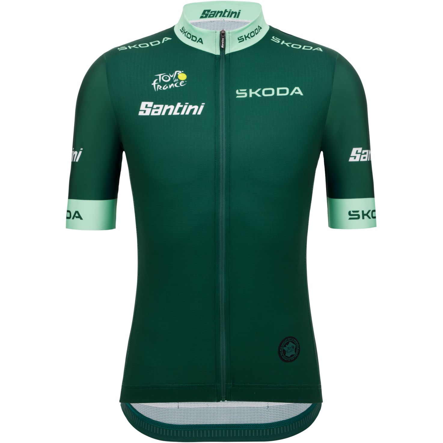 Мужская майка Santini Best Sprinter - Тур де Франс™ 2025 из коллекции Fan Line - RE97175CTDFPNT - зеленый VE