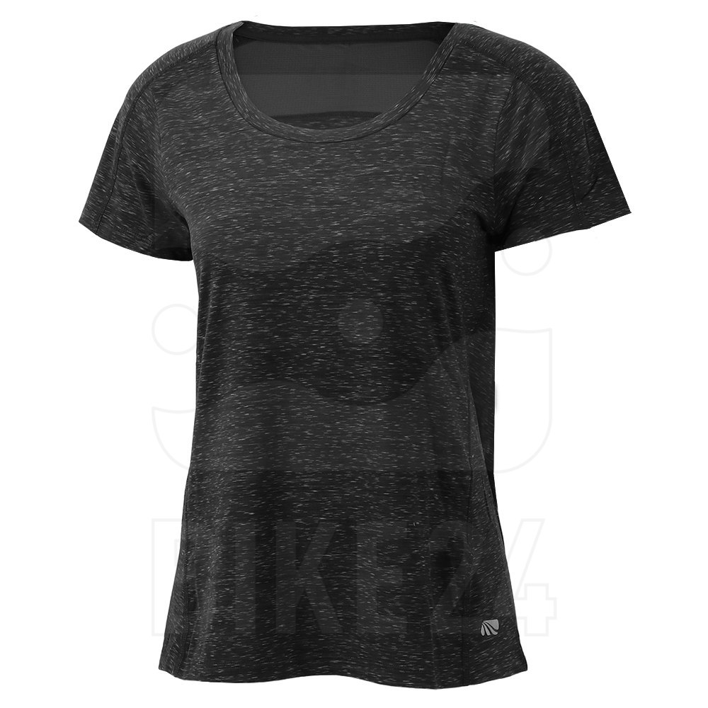 Produktbild von Marika Space Dye Tee Damen T-Shirt - black/iron gate/wet weather