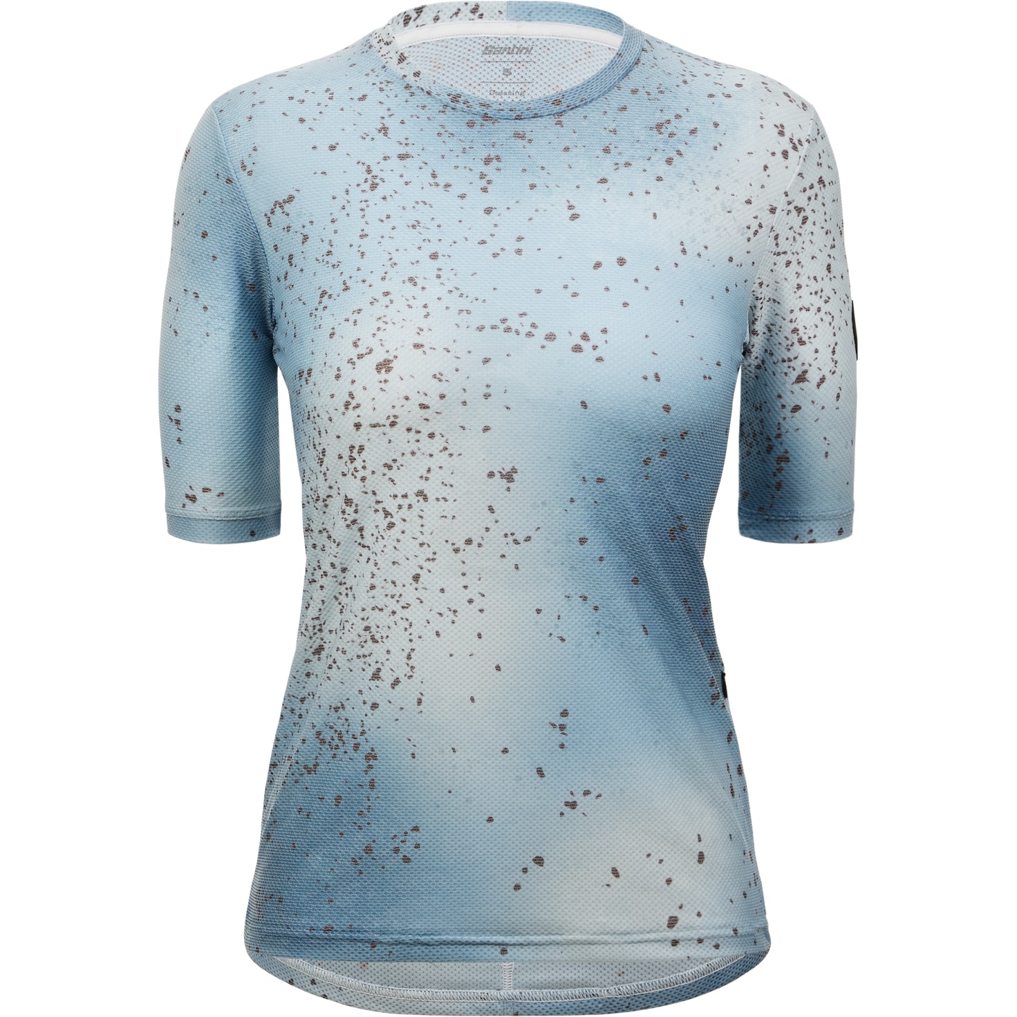 Produktbild von Santini Fango Delta Damen Tech T-Shirt 3M498GLLFANGODELT - azzurro