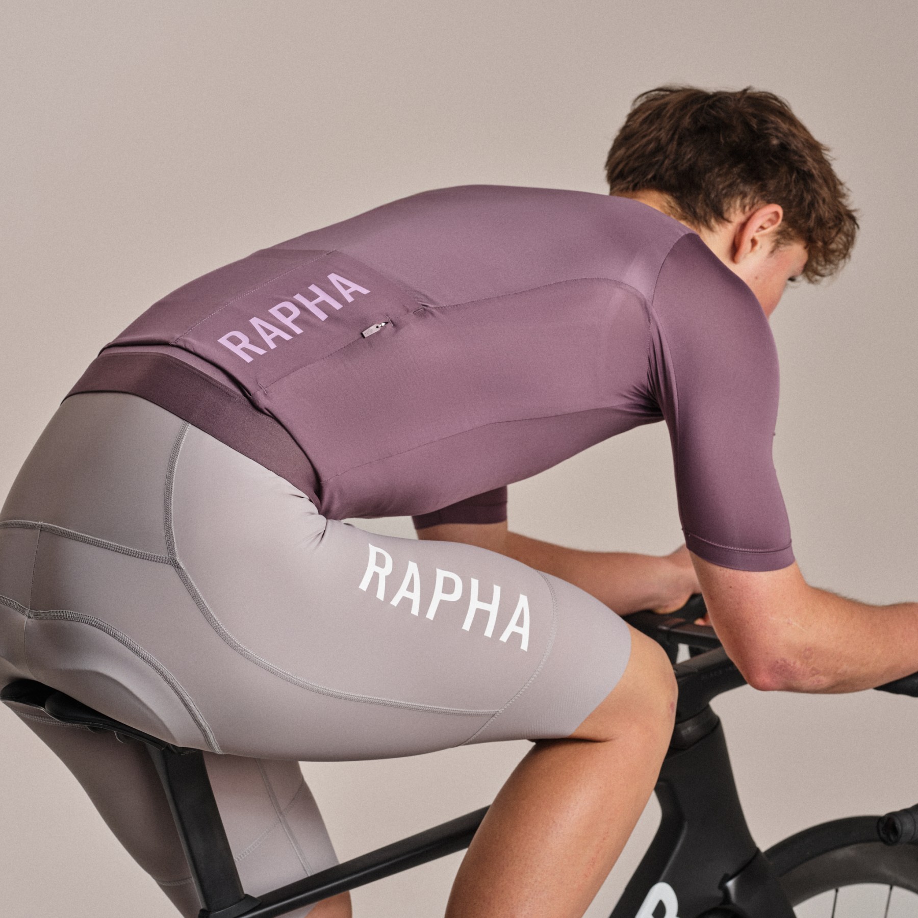 Rapha Pro Team Training Short Sleeve Jersey Men - amethyst/quartz