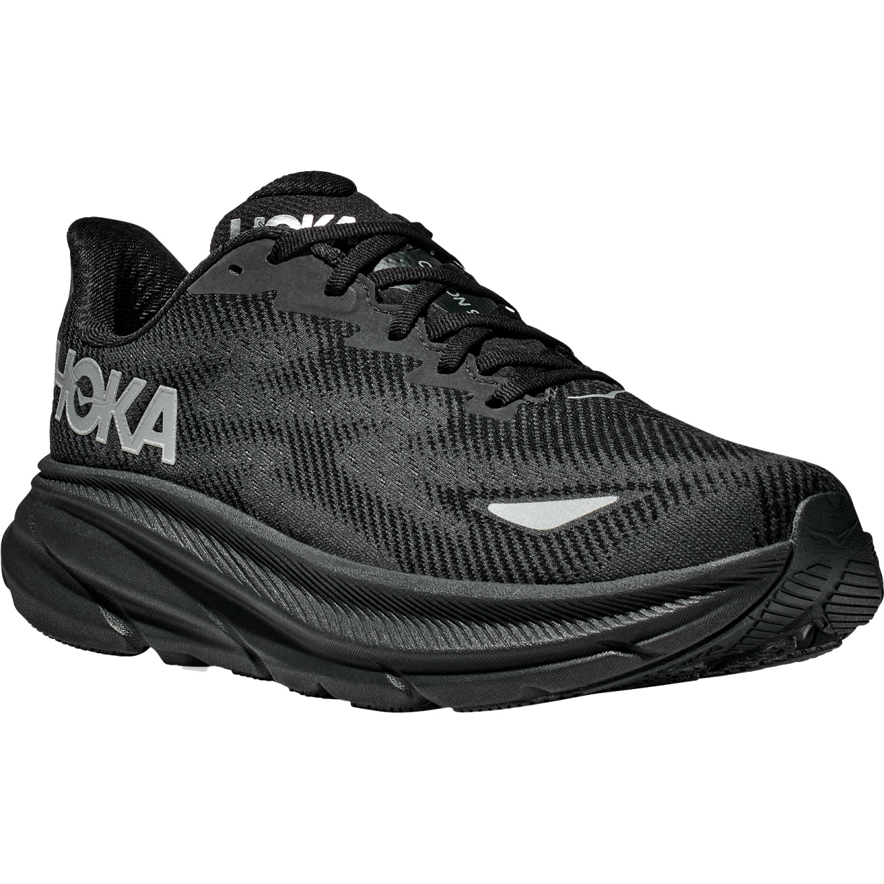 Picture of Hoka Clifton 9 GTX Running Shoes - black / black