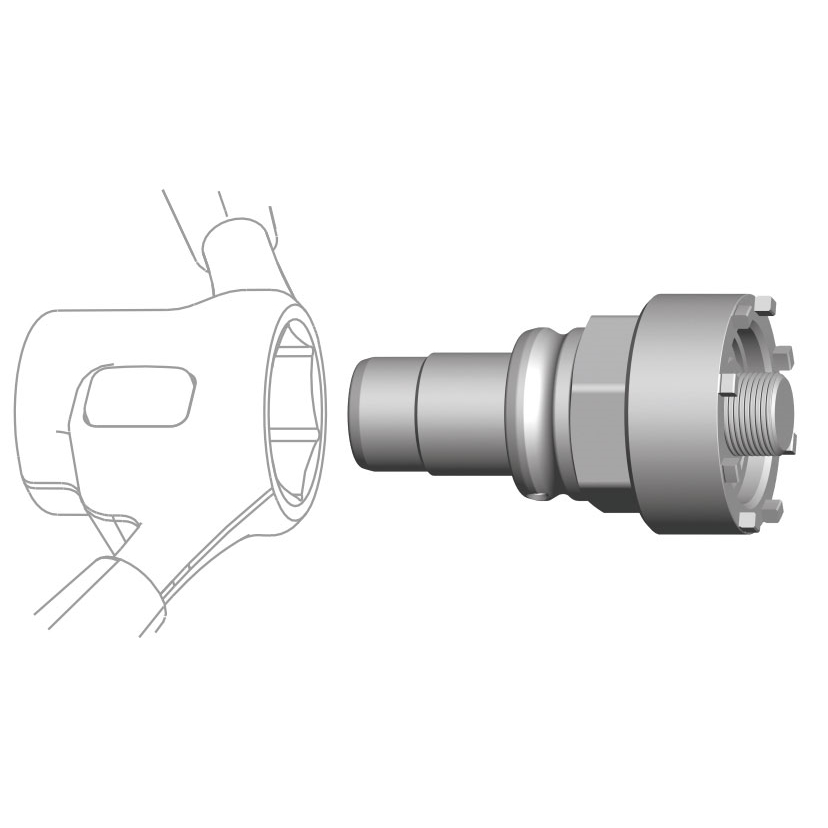 Cyclus Tools Snap.In Locknut Remover Brose MTB compatible SN.65-W
