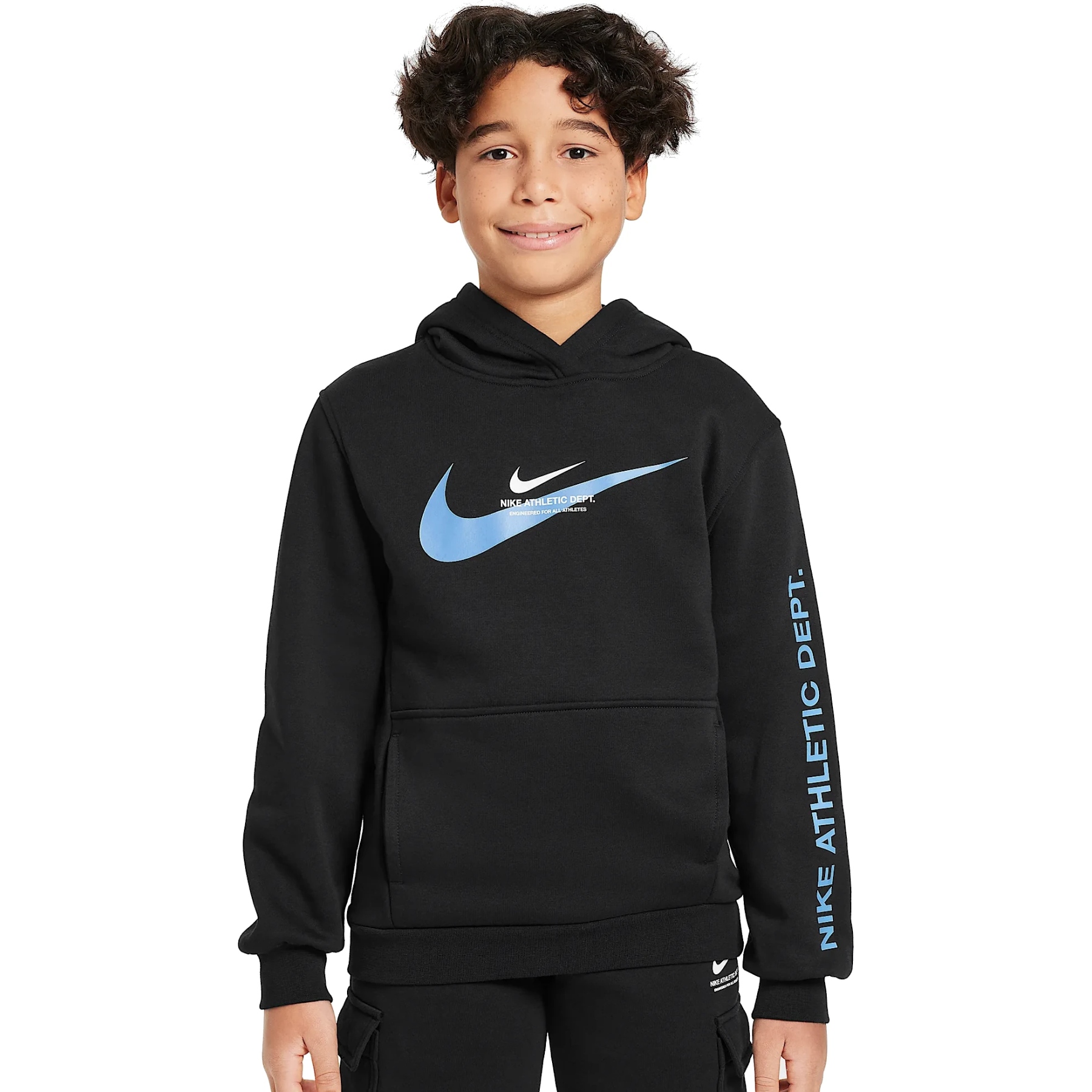 Picture of Nike Sportswear Fleece-Hoodie Kids - black HV6965-010
