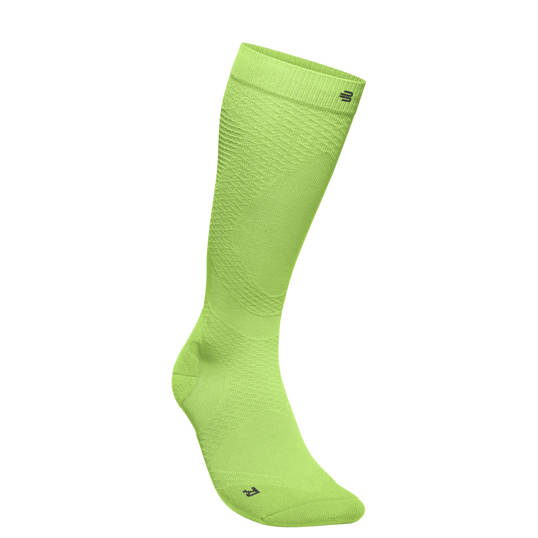 Produktbild von Bauerfeind Run Ultralight Kompressionssocken Herren - lime green - M (36-41 cm)