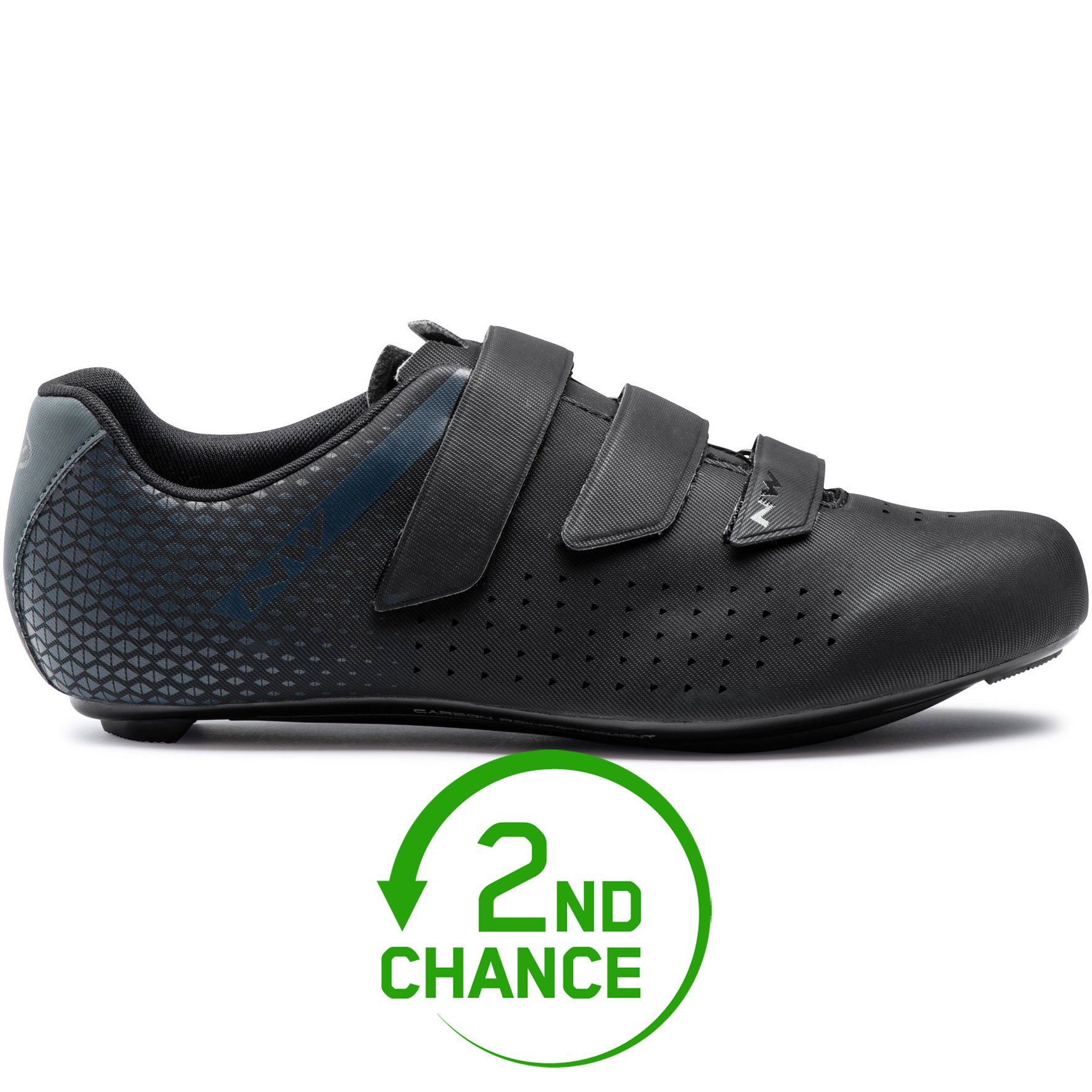 Picture of Northwave Core 2 Road Shoes Men - black/anthracite 19 - 2nd Choice