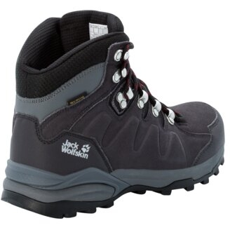Jack Wolfskin Refugio Texapore Mid Hiking Boots Women dark steel