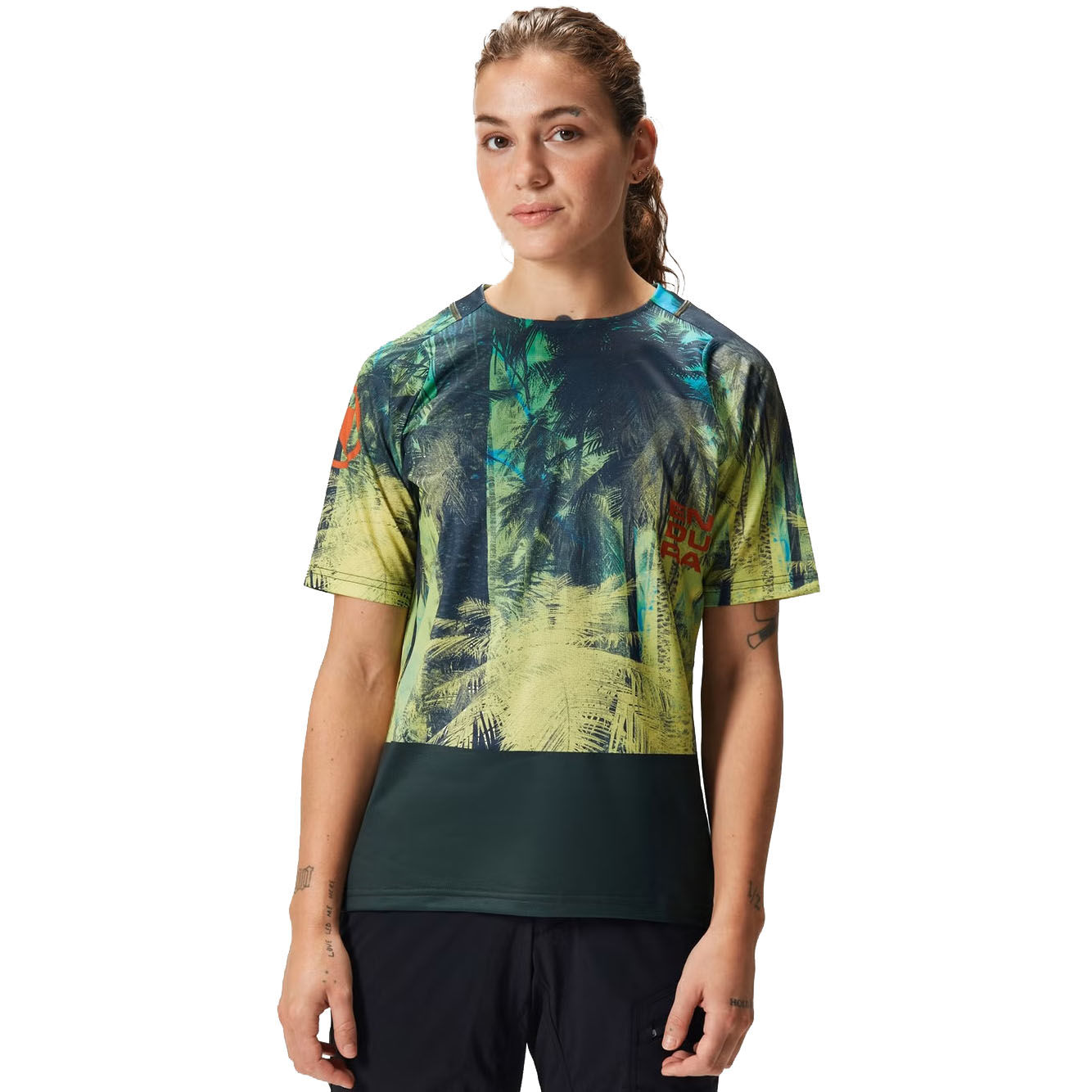Productfoto van Endura Tropical LTD T-Shirt Dames - camouflage