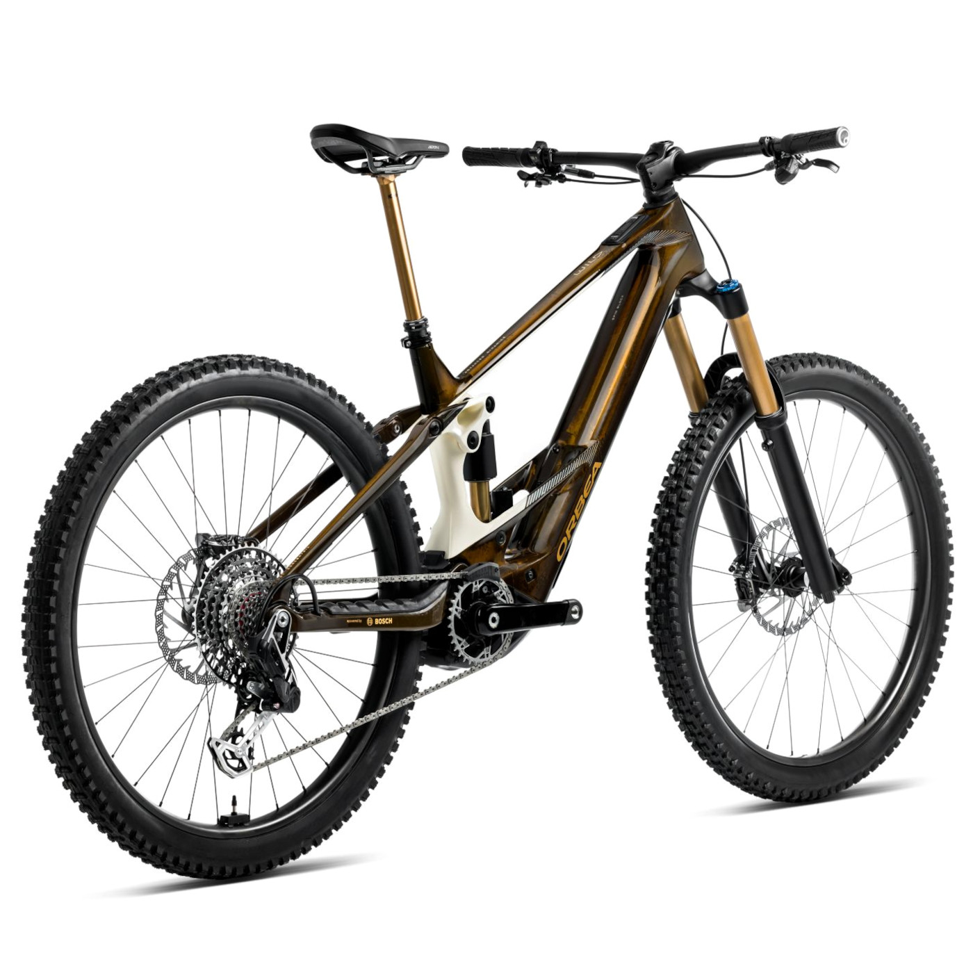 Orbea WILD M-LTD Electric Mountain Bike - 2025 - Caramel Carbon