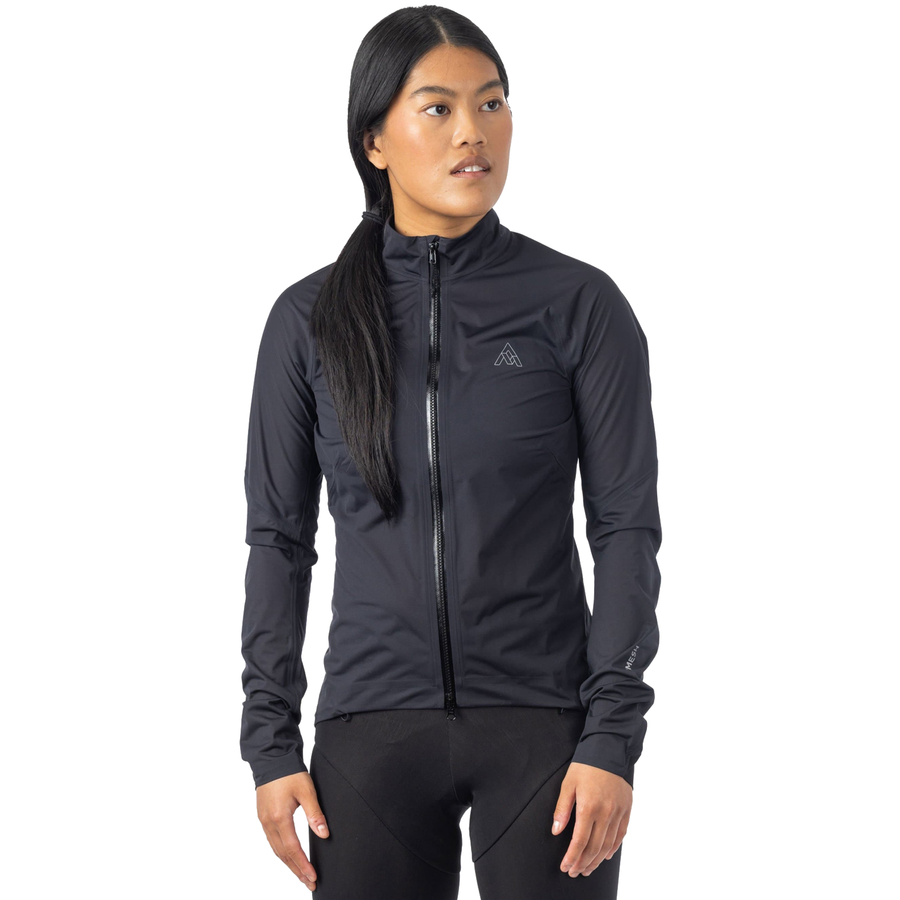 женская ветровка Mission 7mesh - черный
