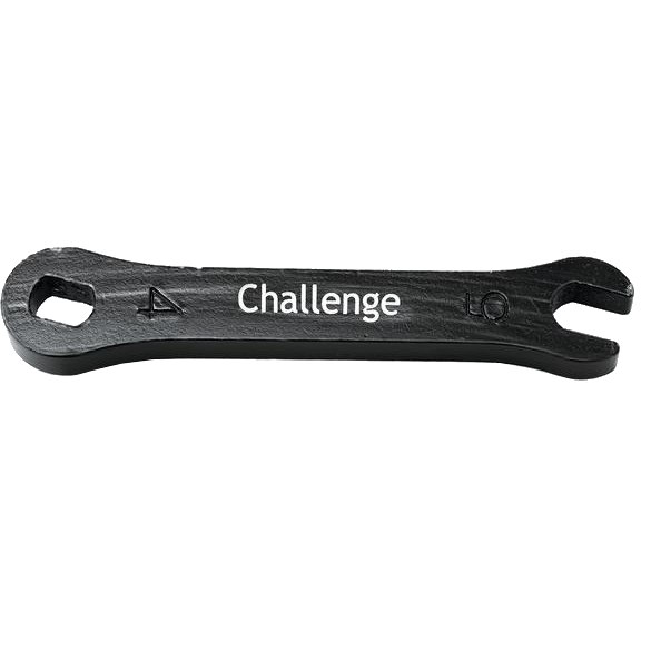 Image of Challenge Valve Wrench - 4/5mm - black anodized