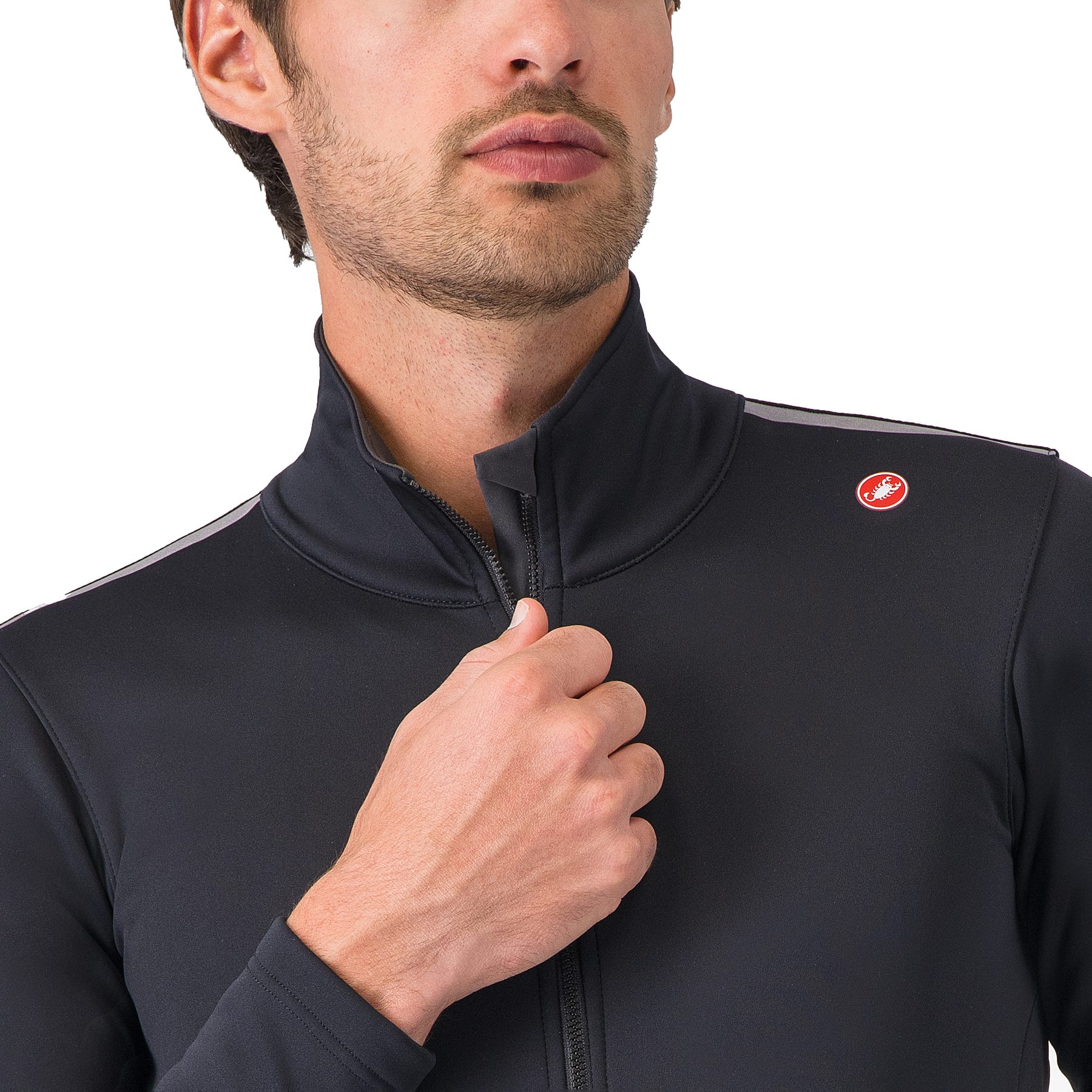 Castelli Espresso Air Jacket Men - light black 085 | BIKE24