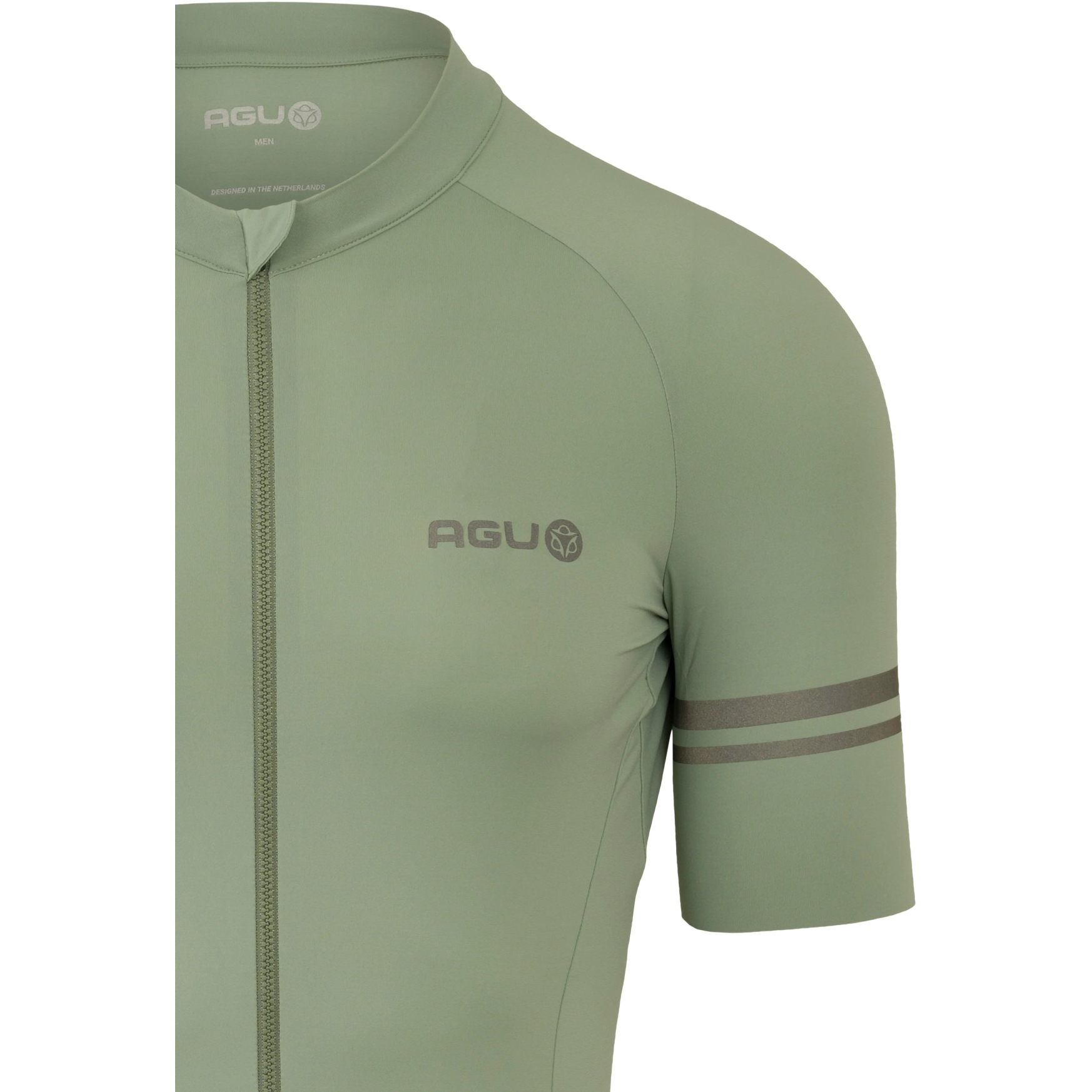 AGU Performance Solid Short Sleeve Jersey Men - sage green | BIKE24