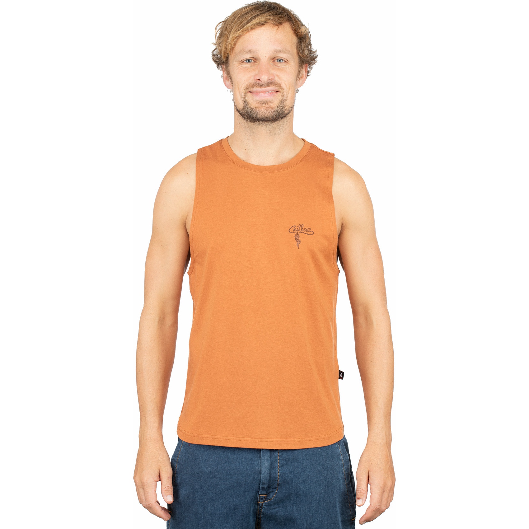 Produktbild von Chillaz Vils Mountain Boulder Tanktop Herren - orange brown