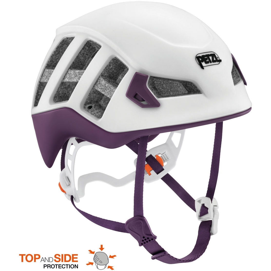 Picture of Petzl Meteora Helmet - white/violet